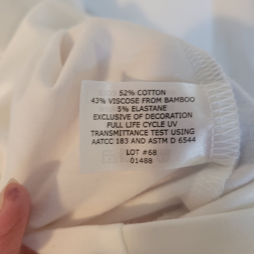 Coolibar Morada long sleeved UPF 50+ tee shirt - XL.      G10 - Picture 6 of 6
